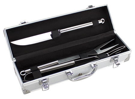 Deluxe BBQ Set Metálico