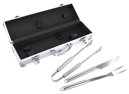 Deluxe BBQ Set Metálico