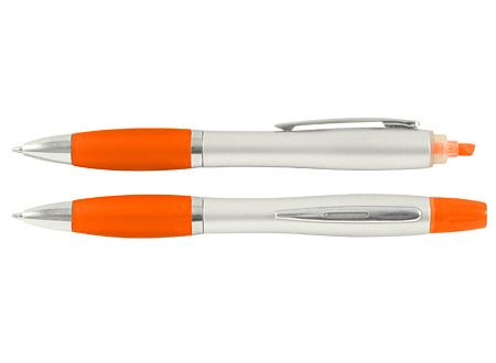 Bolígrafo con Destacador Wind Satin