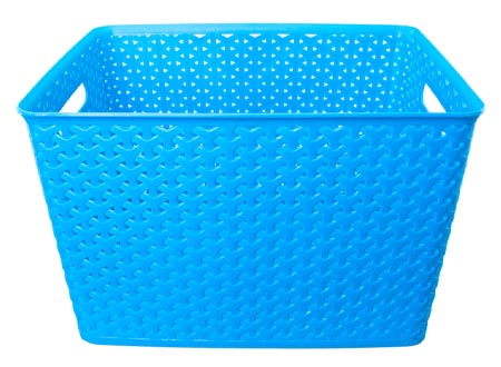 Canasto plástico 24 lt con tapa