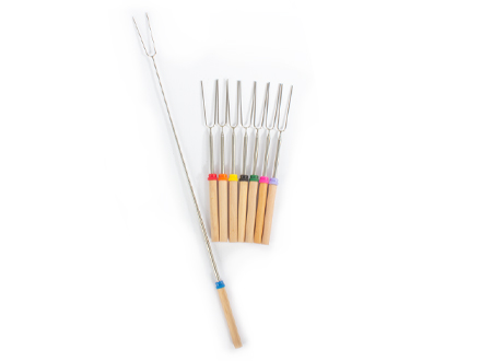 Set 8 de Tenedores Telescópicos