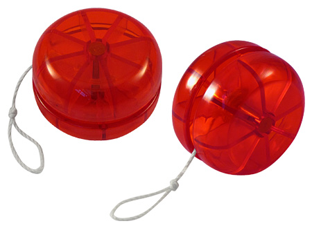 Yo-Yo Plástico Traslúcido