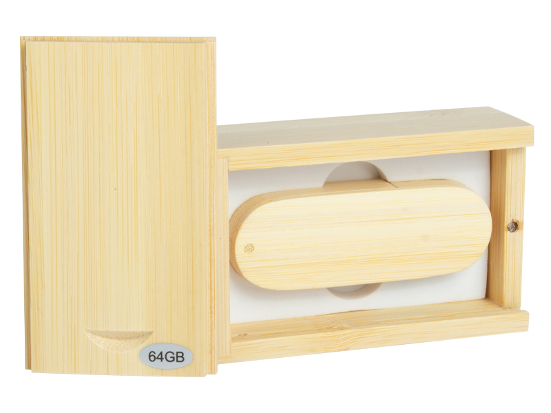 Pendrive 64GB de Bamboo