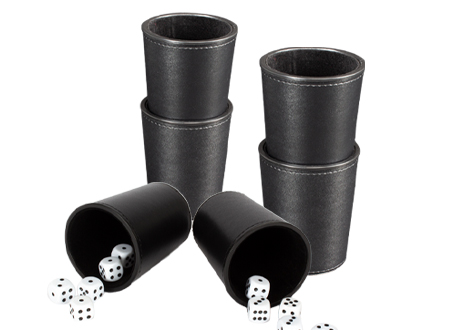 Set de 6 Cachos de PU Negro