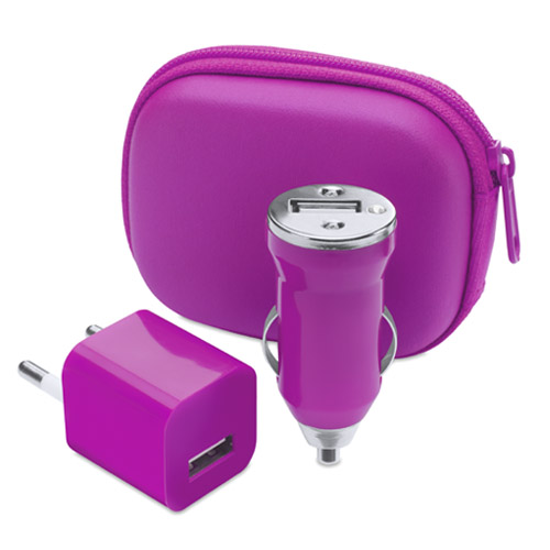 Set Cargadores USB Canox