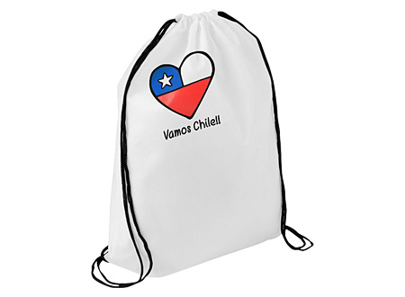 Mochila tipo Morral Vamos Chile!!