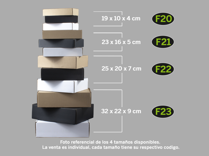 Caja autoarmable 32x22x9 cm