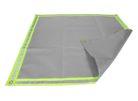 Alfombra reflectante anti-flama