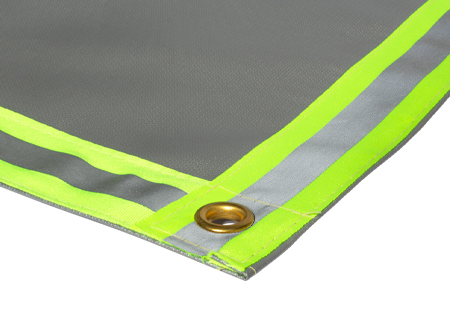 Alfombra reflectante anti-flama