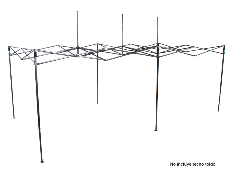 Base toldo araña 3X6