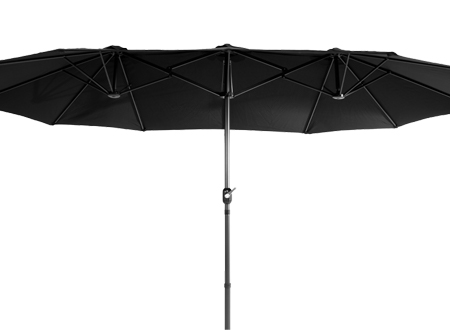 Quitasol ovalado doble