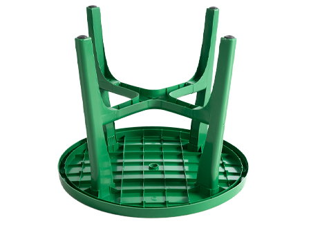 Mesa Plástica Redonda