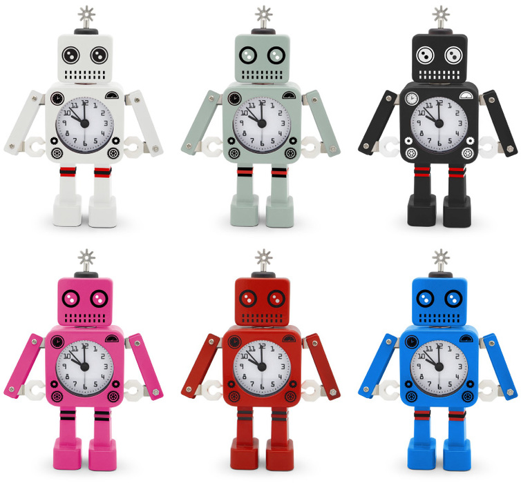 RELOJ DESPERTADOR ROBOCLOCK