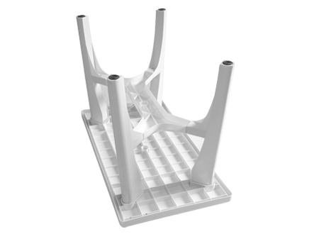 Mesa Plástica Rectangular