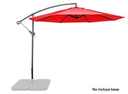 Quitasol lateral colgante