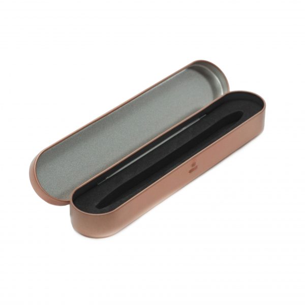 CAJA METALICA PARA BOLIGRAFO COBRIZADA