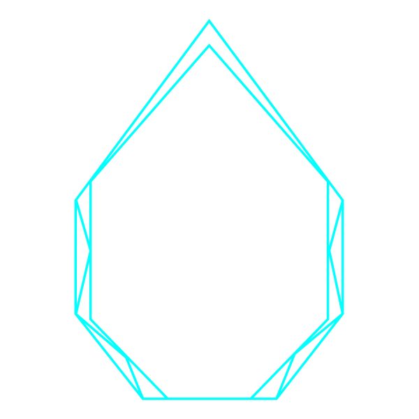 Galvano Cristal con Base de Madera BLAS 54