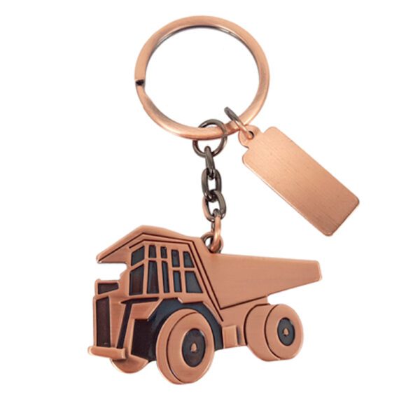 LLAVERO CAMIÓN COBRIZADO