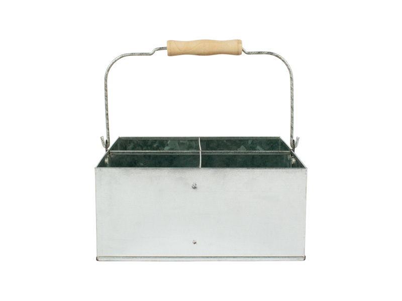 Canasto Galvanizado con mango