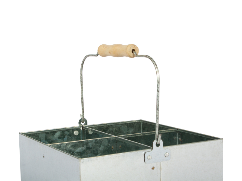 Canasto Galvanizado con mango
