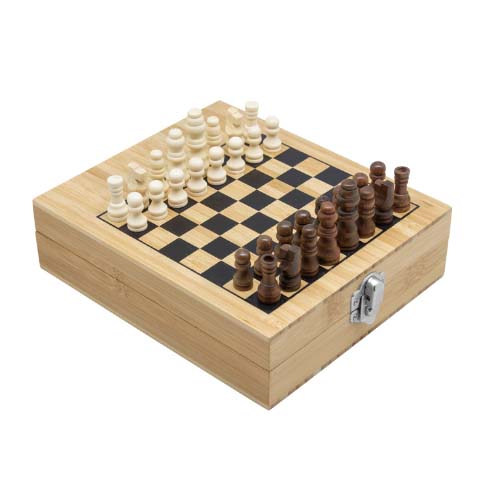 Set de vinos con juegos de ajedrez Chessy