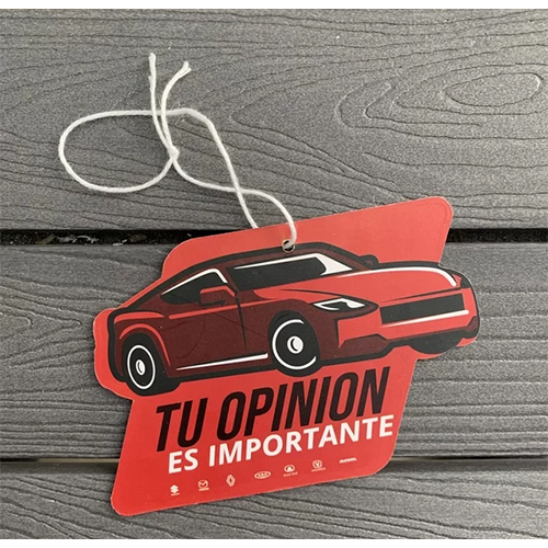 Aromatizador de Auto Personalizado