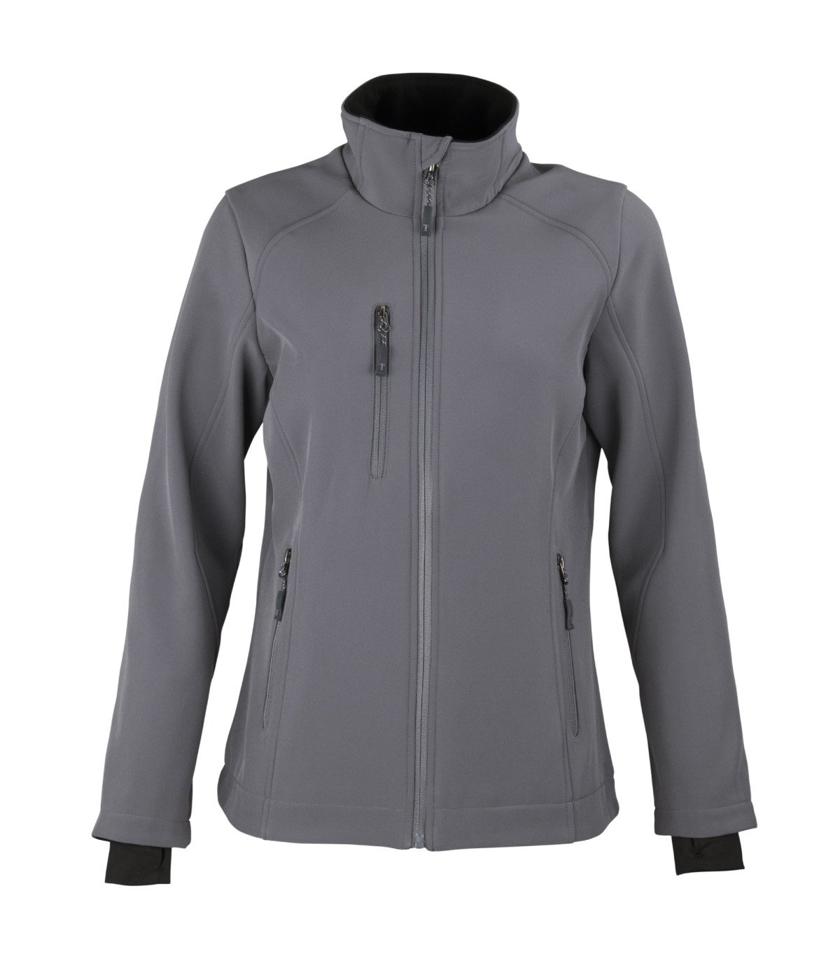CHAQUETA SOFTSHELL RHELMU MANGA LARGA MUJER