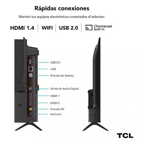Tcl 32 Hd 32s4500 Smart Tv