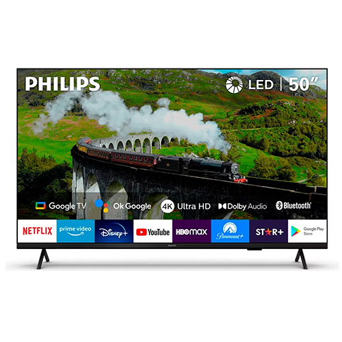 Led Philips 50 Uhd 4k 50pud7408 Google Tv