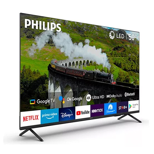 Led Philips 50 Uhd 4k 50pud7408 Google Tv