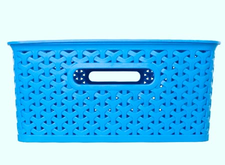 Canasto plástico 15 lt con tapa