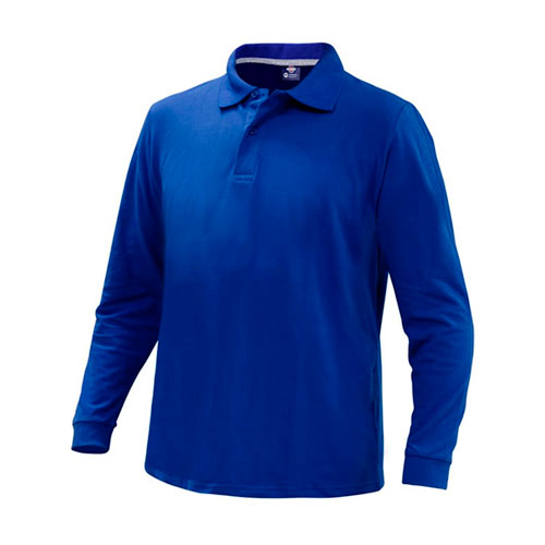 Polera Polo Confort Spandex Manga Larga Hombre