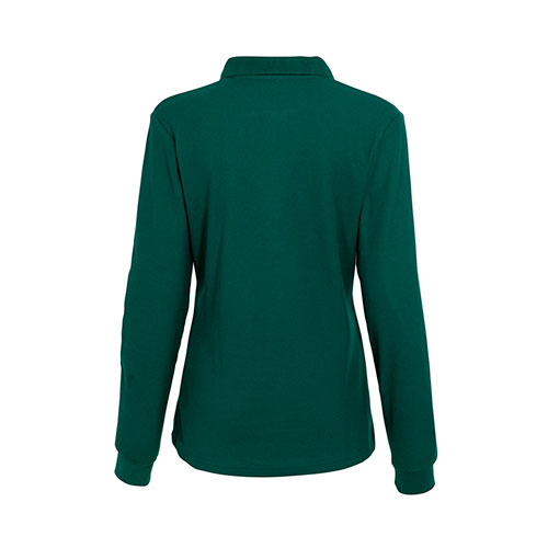 Polera Polo 60% Algodón Manga Larga Mujer
