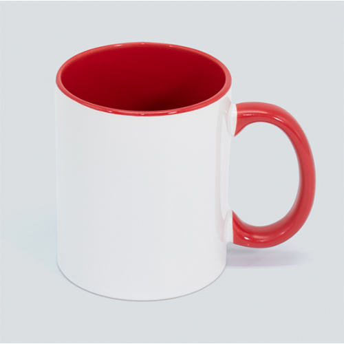  Tazón Photo Usa Para Sublimación estándar Interior Y Mango Color