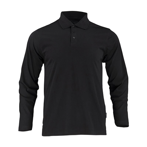 Polera Polo DryFresh Smooth® 60% Algodón Manga Larga Hombre