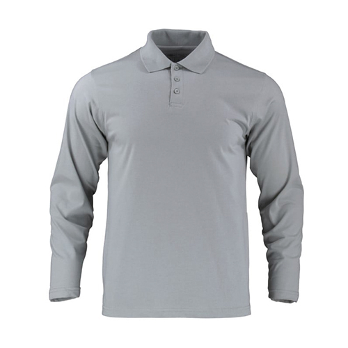 Polera Polo DryFresh Smooth® 60% Algodón Manga Larga Hombre