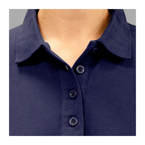 Polera Polo Confort Spandex Manga Larga Mujer