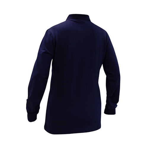 Polera Polo Confort Spandex Manga Larga Mujer