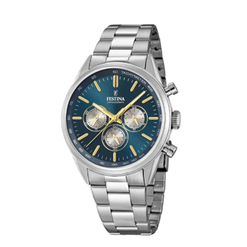 Reloj F16820/C Festina Azul Hombre Timeless Chronograph