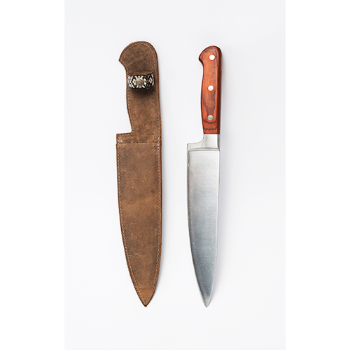 Cuchillo con Funda de Cuero 