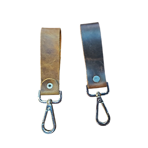 Llavero Mosqueton Cuero