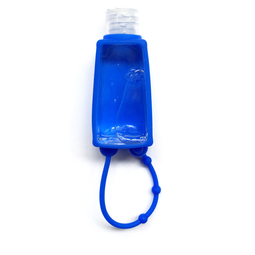 Envase con Alcohol gel Transportable Hanger