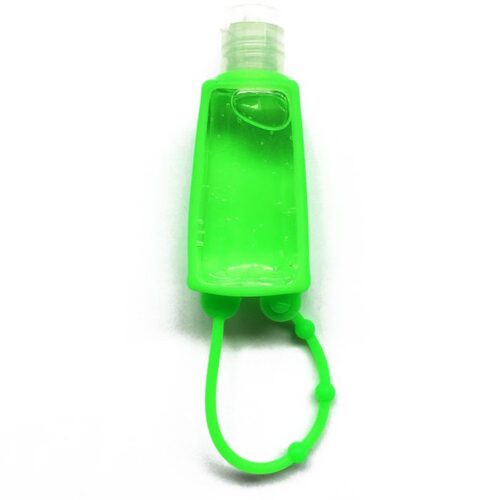 Envase con Alcohol gel Transportable Hanger