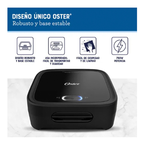 Sandwichera Oster® Compacta Con Platos Hondos Ckstsm400 