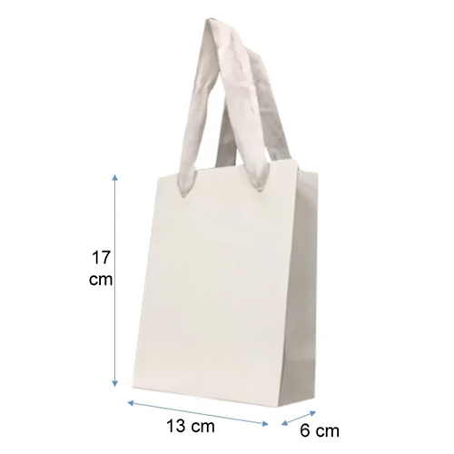 Bolsa de papel de lujo 13x17x6 cms