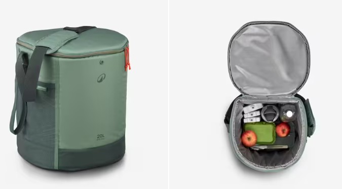 COOLER 100 FLEXIBLE 20 LITROS ISOTÉRMICO Y COMPACTO - QUECHUA