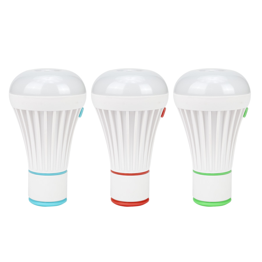 Lámpara colgante tipo Ampolleta de 1W con 6 LED