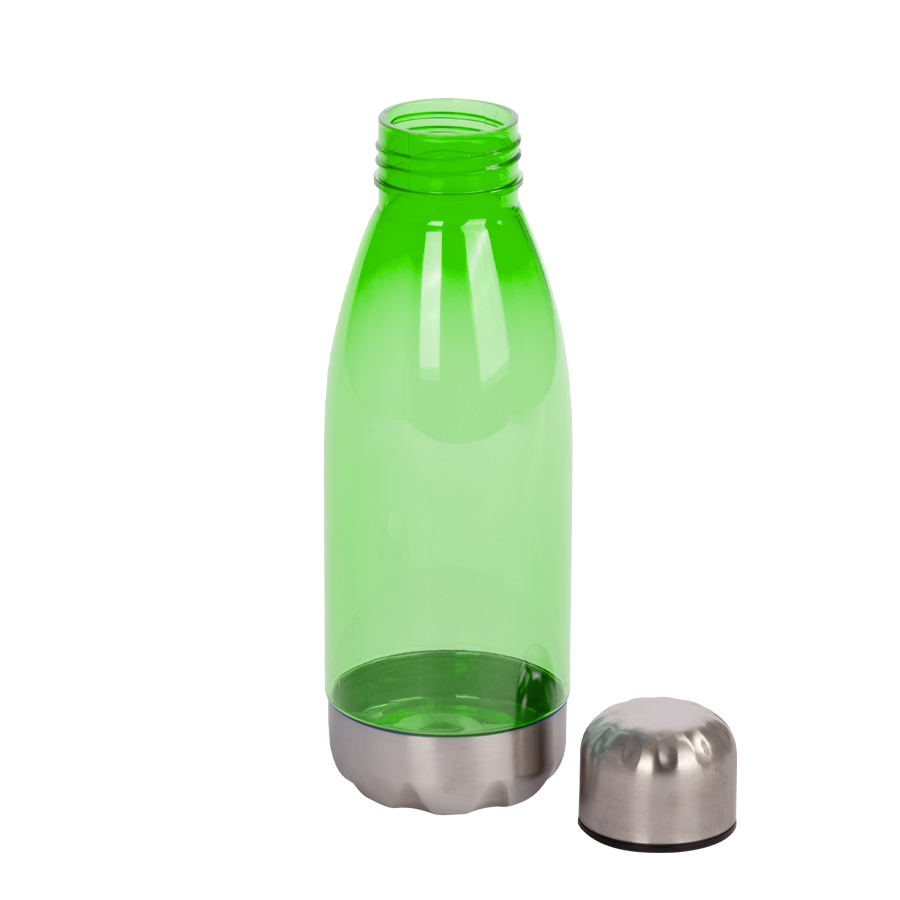 Botella plástica tapa Acero Inoxidable 