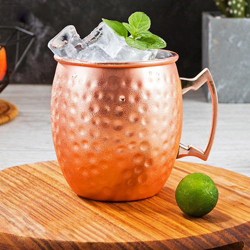 Set de 2 Mugs Encobrizados Martillados M76