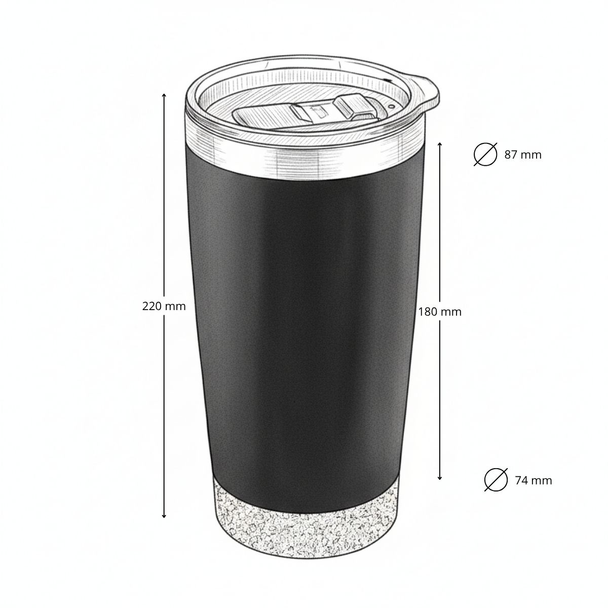 Vaso térmico LUGANO